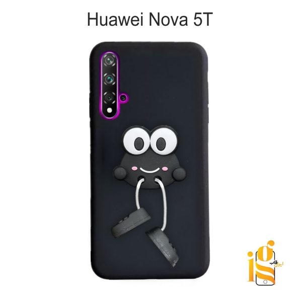 قاب گوشی عروسکی طرح قورباغه برای موبایل هوآوی Nova 5T