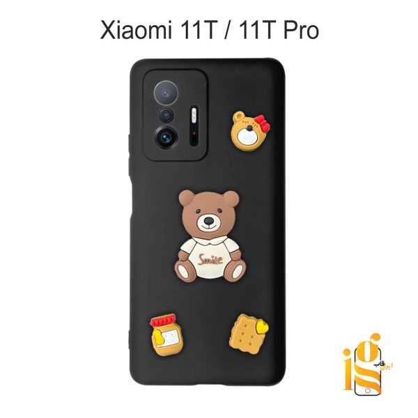قاب دخترانه خرس پاستیلی برای موبایل شیایومی 11T / 11T Pro