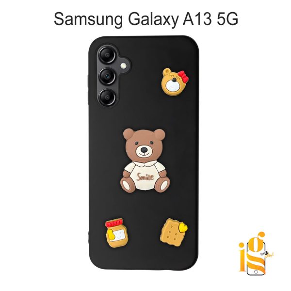 قاب دخترانه خرس پاستیلی برای موبایل سامسونگ A13 5G