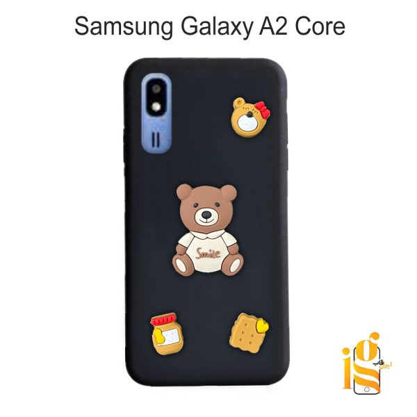 قاب دخترانه خرس پاستیلی برای موبایل سامسونگ A2 Core