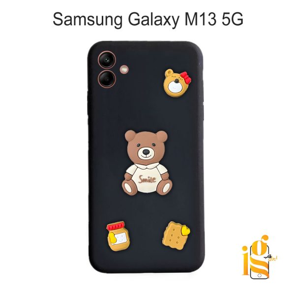 قاب دخترانه خرس پاستیلی برای موبایل سامسونگ M13 5G