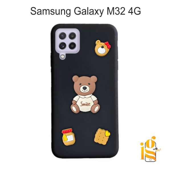 قاب دخترانه خرس پاستیلی برای موبایل سامسونگ M32 4G
