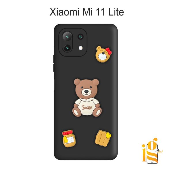 قاب دخترانه خرس پاستیلی برای موبایل شیایومی Mi 11 Lite