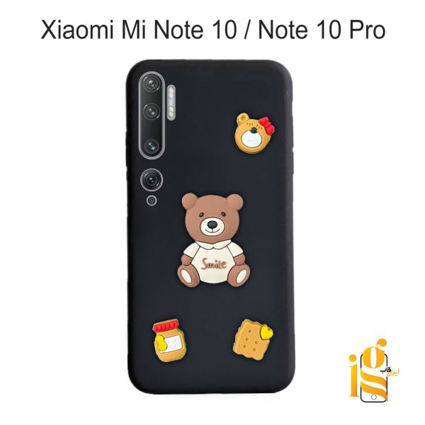 قاب دخترانه خرس پاستیلی برای موبایل شیایومی Mi Note 10 / Note 10 Pro