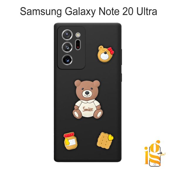 قاب دخترانه خرس پاستیلی برای موبایل سامسونگ Note 20 Ultra