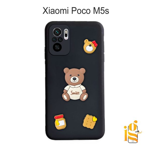 قاب دخترانه خرس پاستیلی برای موبایل شیایومی پوکو Poco M5s