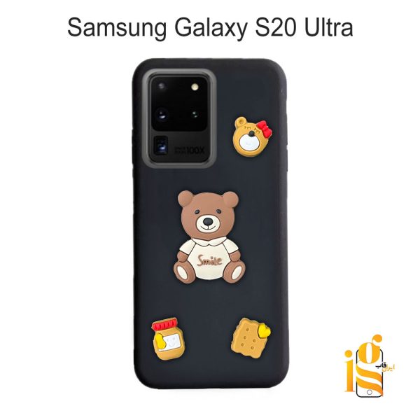 قاب دخترانه خرس پاستیلی برای موبایل سامسونگ S20 Ultra