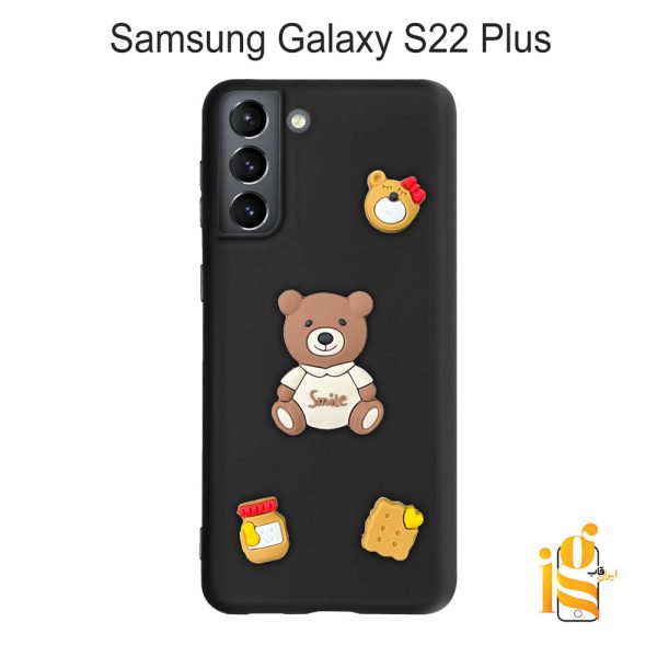 قاب دخترانه خرس پاستیلی برای موبایل سامسونگ S22 Plus