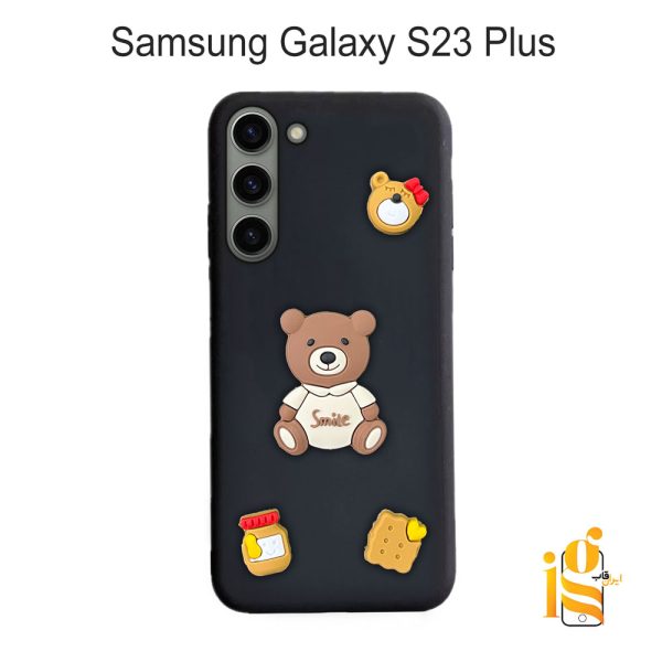 قاب دخترانه خرس پاستیلی برای موبایل سامسونگ S23 Plus