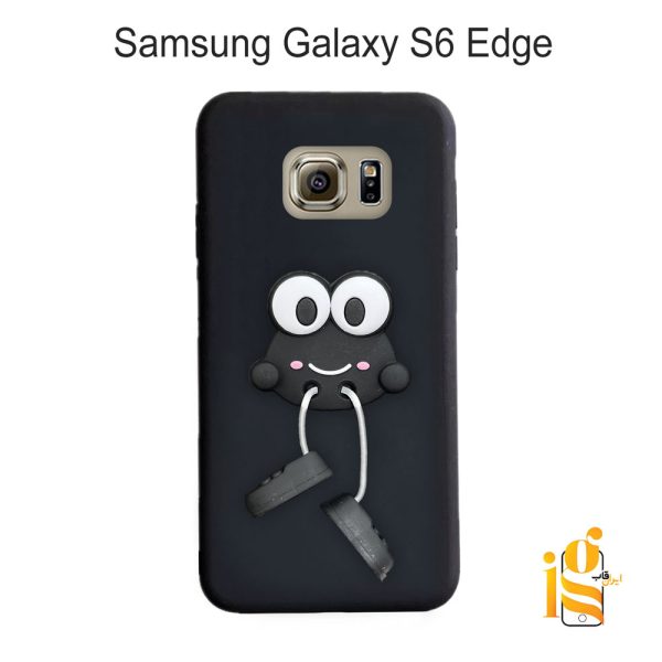 قاب گوشی عروسکی طرح قورباغه برای موبایل سامسونگ S6 Edge