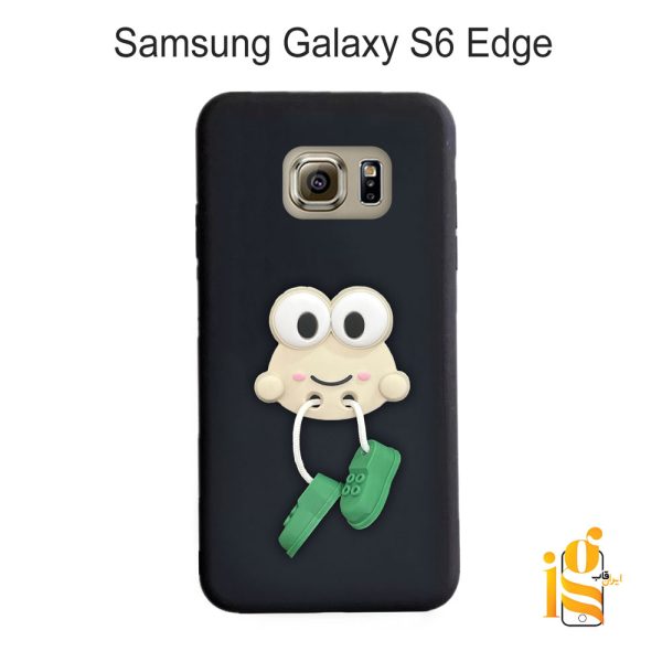 قاب گوشی عروسکی طرح قورباغه برای موبایل سامسونگ S6 Edge