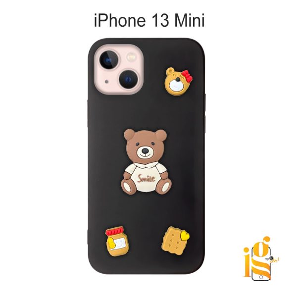 قاب دخترانه خرس پاستیلی برای موبایل اپل ایفون iPhone 13 Mini