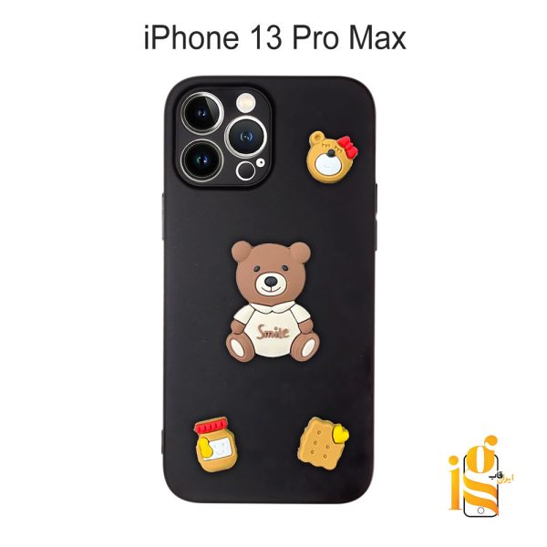 قاب دخترانه خرس پاستیلی برای موبایل اپل ایفون iPhone 13 Pro Max