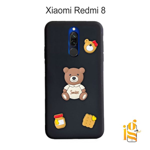 قاب دخترانه خرس پاستیلی برای موبایل شیایومی ردمی redmi 8