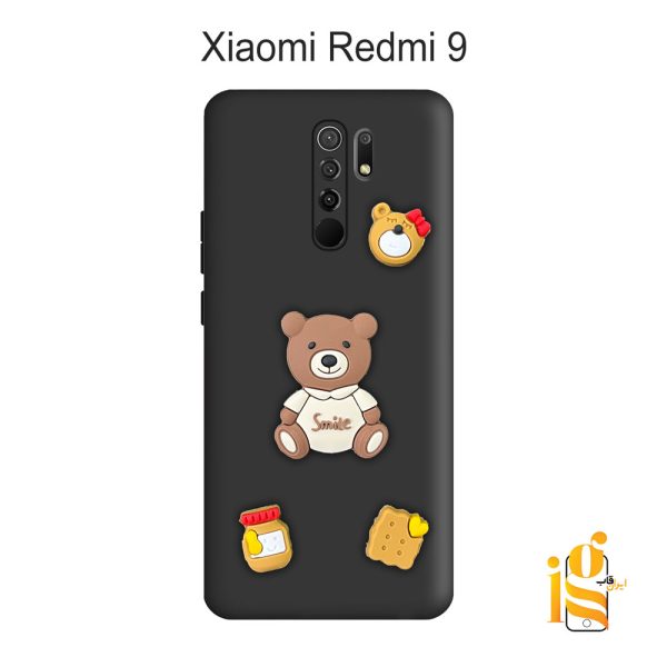 قاب دخترانه خرس پاستیلی برای موبایل شیایومی ردمی redmi 9