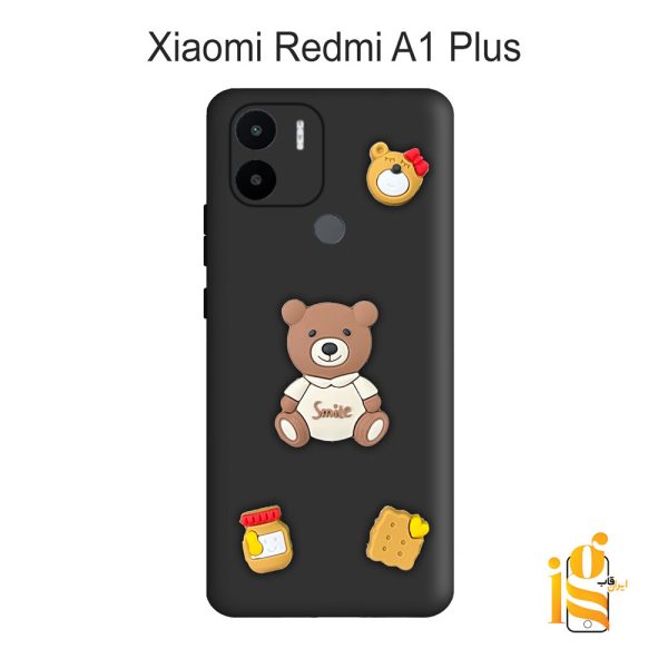 قاب دخترانه خرس پاستیلی برای موبایل شیایومی ردمی Redmi A1 Plus