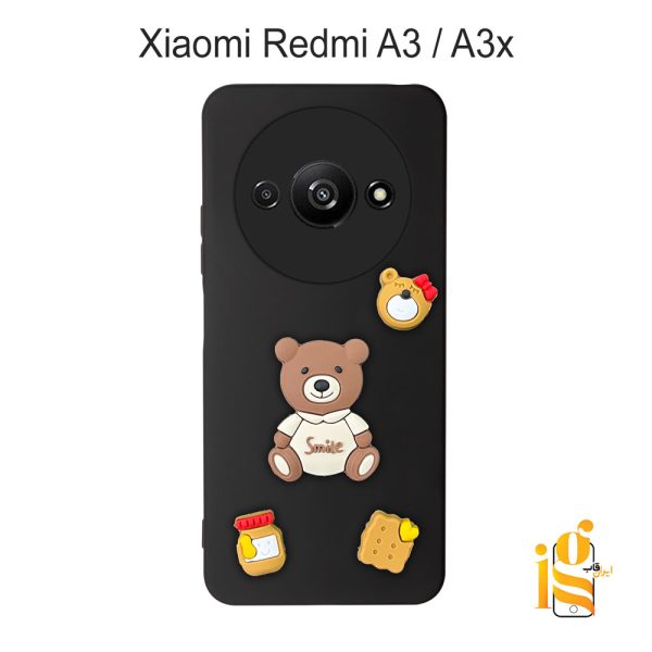 قاب دخترانه خرس پاستیلی برای موبایل شیایومی ردمی Redmi A3 / A3x