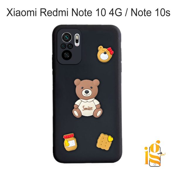 قاب دخترانه خرس پاستیلی برای موبایل شیایومی ردمی نوت Redmi Note 10 4G / Note 10s