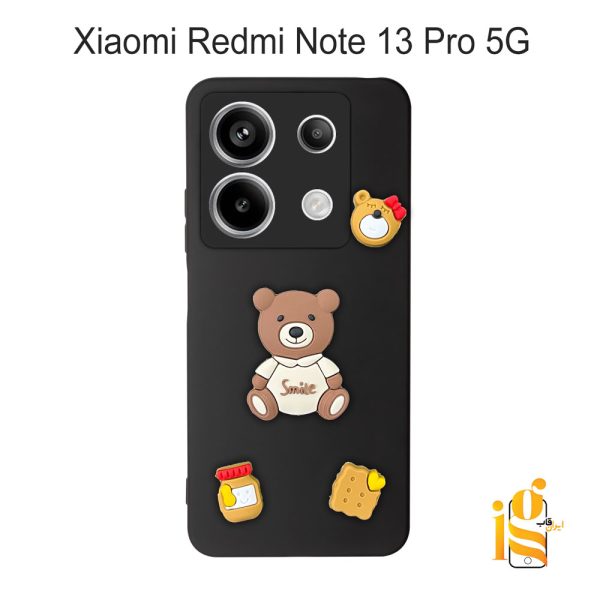 قاب دخترانه خرس پاستیلی برای موبایل شیایومی ردمی نوت Redmi Note 13 Pro 5G