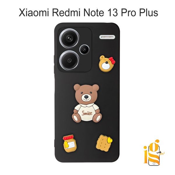 قاب دخترانه خرس پاستیلی برای موبایل شیایومی ردمی نوت Redmi Note 13 Pro Plus