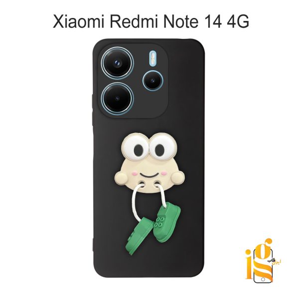 قاب گوشی عروسکی طرح قورباغه برای موبایل شیائومی ردمی نوت Redmi Note 14 4G