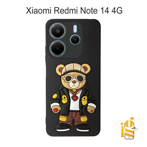 قاب موبایل پسرانه خرس گنگ استایل برای گوشی شیائومی ردمی نوت Redmi Note 14 4G