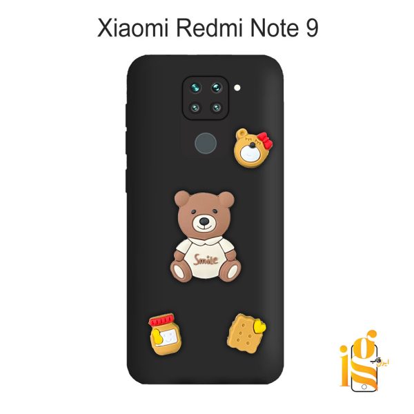 قاب دخترانه خرس پاستیلی برای موبایل شیایومی ردمی نوت Redmi Note 9