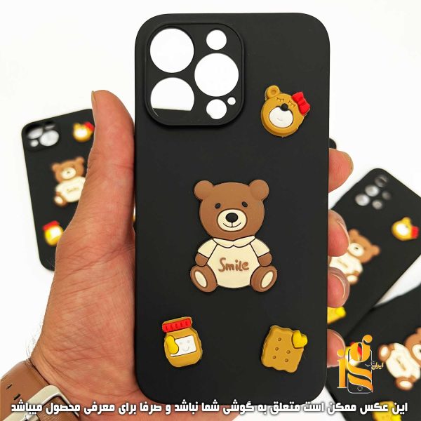 قاب دخترانه خرس پاستیلی برای موبایل سامسونگ