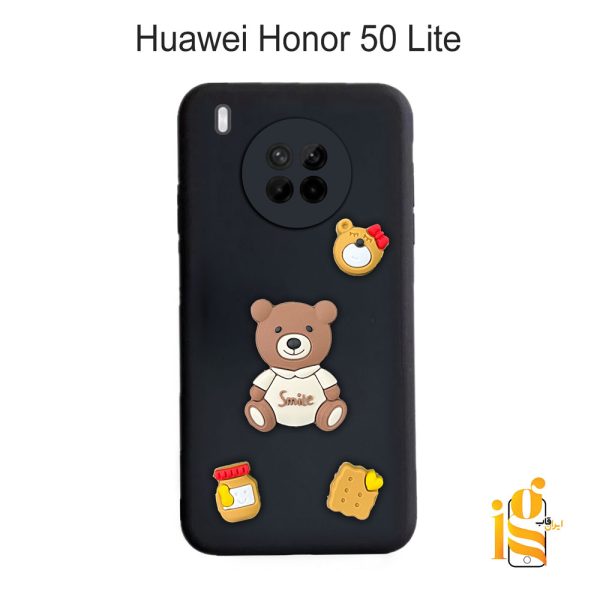 قاب دخترانه خرس پاستیلی برای موبایل هواوی آنر Honor 50 Lite