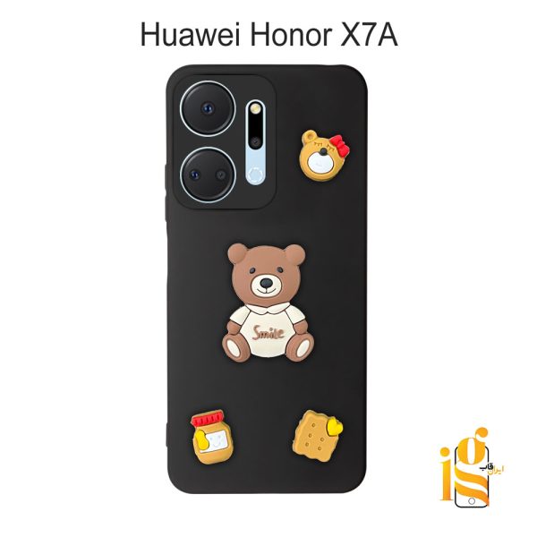 قاب دخترانه خرس پاستیلی برای موبایل هواوی آنر Honor X7A