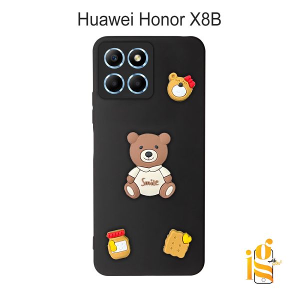 قاب دخترانه خرس پاستیلی برای موبایل هواوی آنر Honor X8B