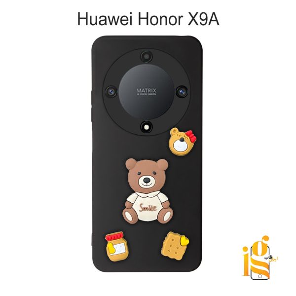 قاب دخترانه خرس پاستیلی برای موبایل هواوی آنر Honor X9A
