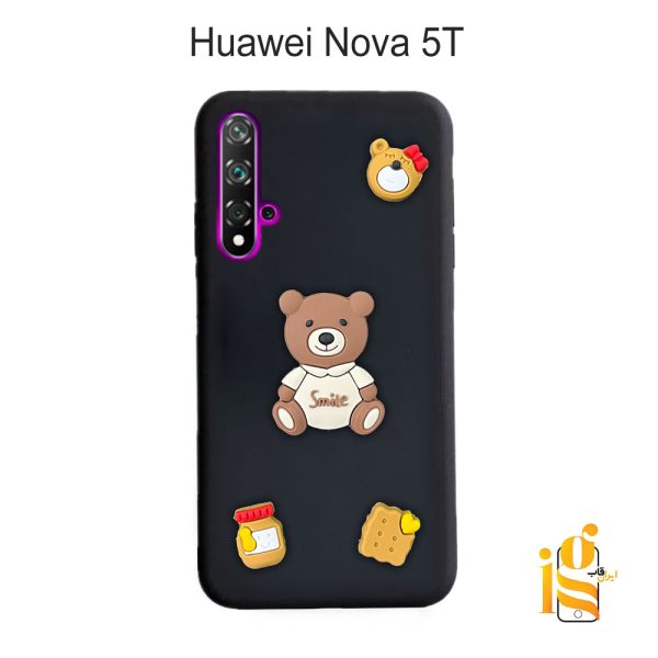 قاب دخترانه خرس پاستیلی برای موبایل هواوی Nova 5T