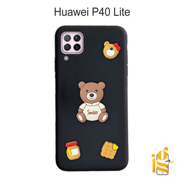 قاب دخترانه خرس پاستیلی برای موبایل هواوی P40 Lite