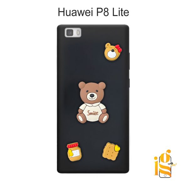 قاب دخترانه خرس پاستیلی برای موبایل هواوی P8 Lite