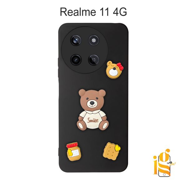 قاب دخترانه خرس پاستیلی برای موبایل ریلمی Realme 11 4G