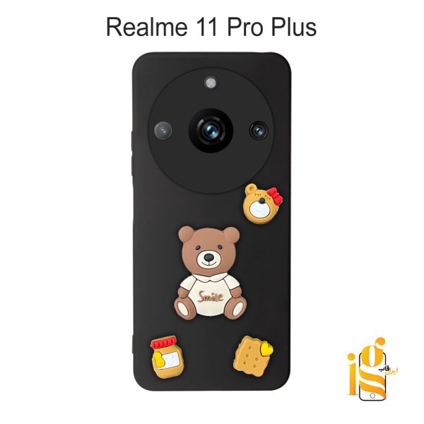 قاب دخترانه خرس پاستیلی برای موبایل ریلمی Realme 11 Pro Plus