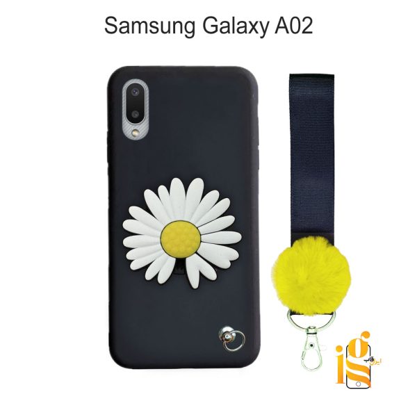 گارد گوشی طرح گل بابونه برای موبایل سامسونگ A02