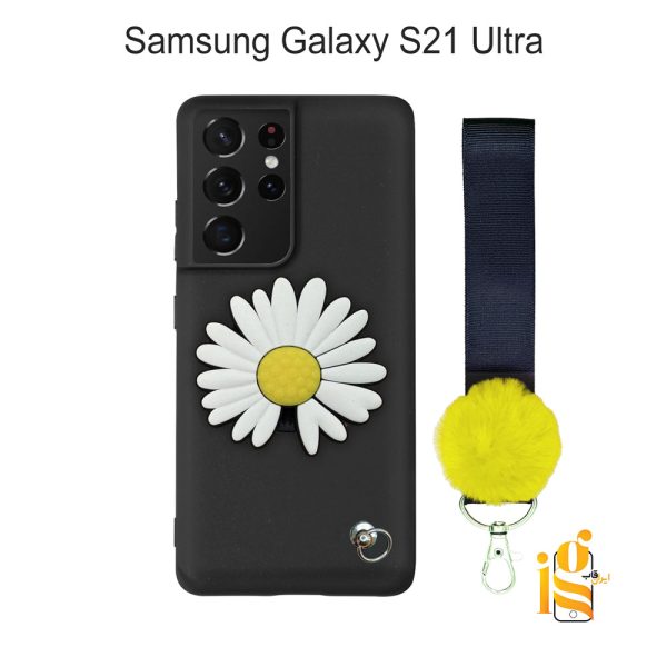 گارد گوشی طرح گل بابونه برای موبایل سامسونگ S21 Ultra
