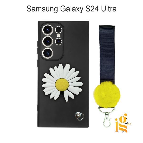 گارد گوشی طرح گل بابونه برای موبایل سامسونگ S24 Ultra