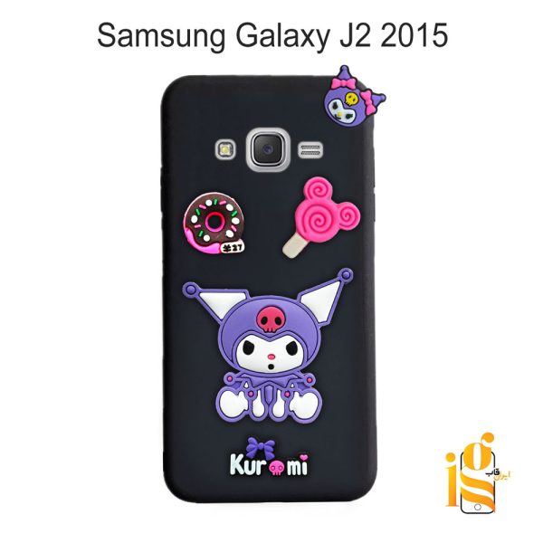 گارد گوشی عروسکی کرومی برای موبایل سامسونگ J2 2015