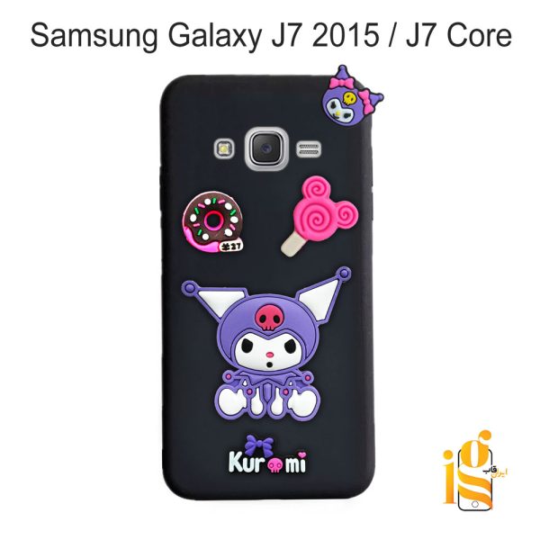 گارد گوشی عروسکی کرومی برای موبایل سامسونگ J7 2015 / J7 Core
