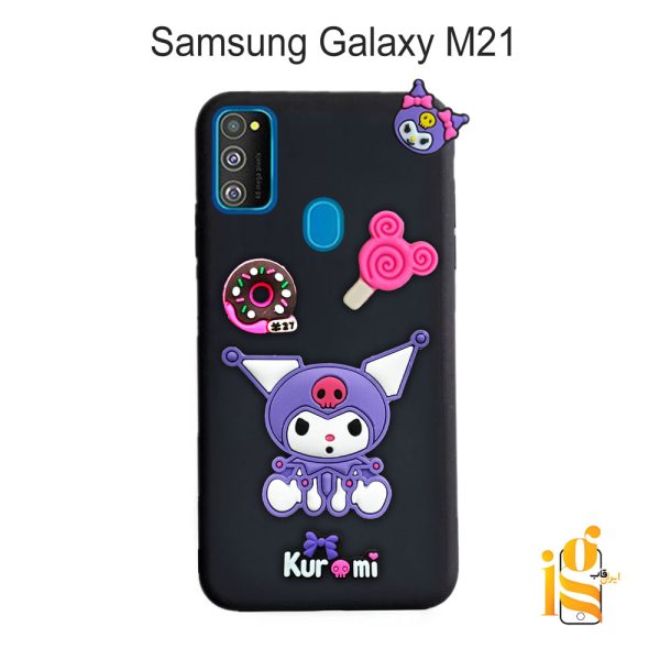 گارد گوشی عروسکی کرومی برای موبایل سامسونگ M21