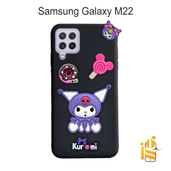 گارد گوشی عروسکی کرومی برای موبایل سامسونگ M22