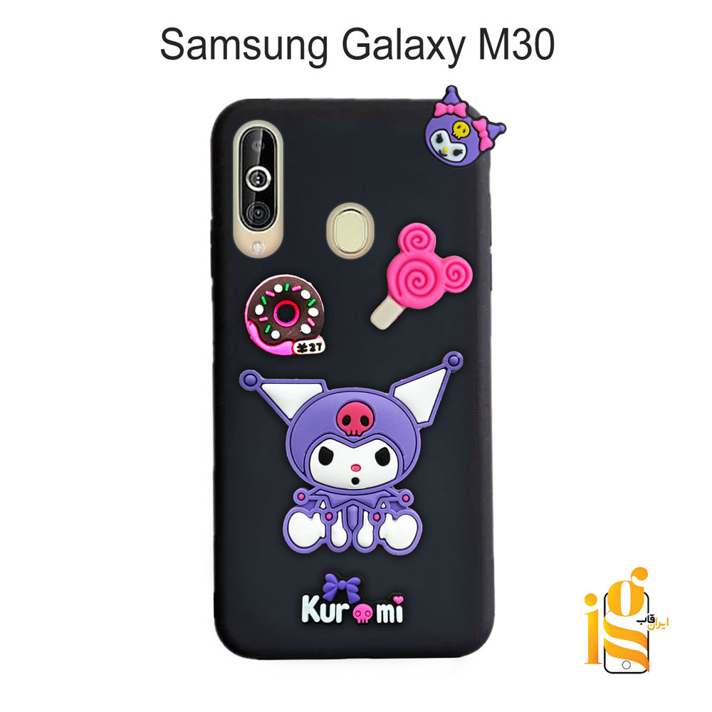 قاب گوشی کرومی سامسونگ M30 گارد گوشی عروسکی کرومی برای موبایل سامسونگ M30
