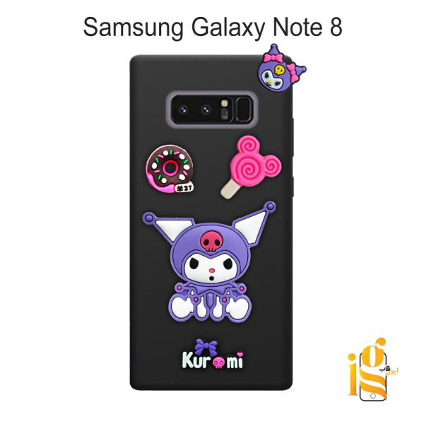 گارد گوشی عروسکی کرومی برای موبایل سامسونگ Note 8