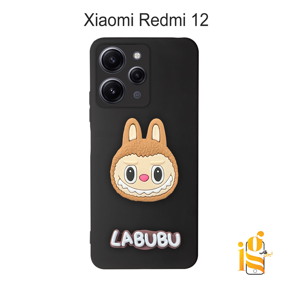قاب گوشی عروسکی لبوبو برای موبایل سامسونگ Redmi 12 گارد گوشی عروسکی لبوبو برای موبایل سامسونگ Redmi 12