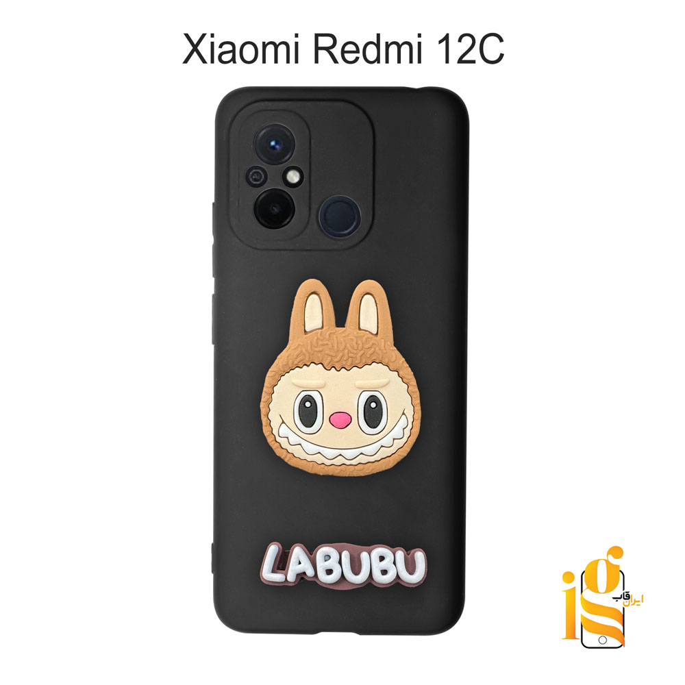 قاب گوشی عروسکی لبوبو برای موبایل سامسونگ Redmi 12C گارد گوشی عروسکی لبوبو برای موبایل سامسونگ Redmi 12C