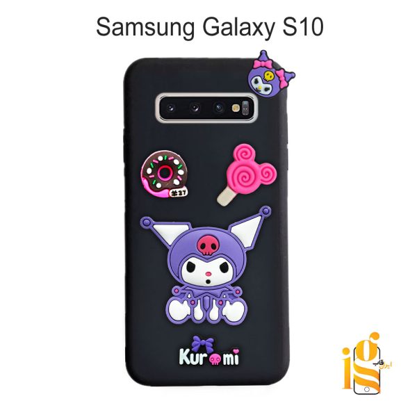 گارد گوشی عروسکی کرومی برای موبایل سامسونگ S10