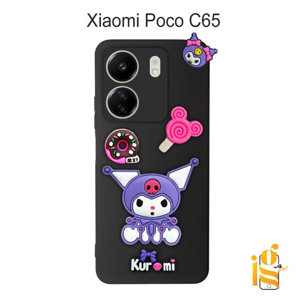 گارد گوشی عروسکی کرومی برای موبایل شیائومی پوکو Poco C65